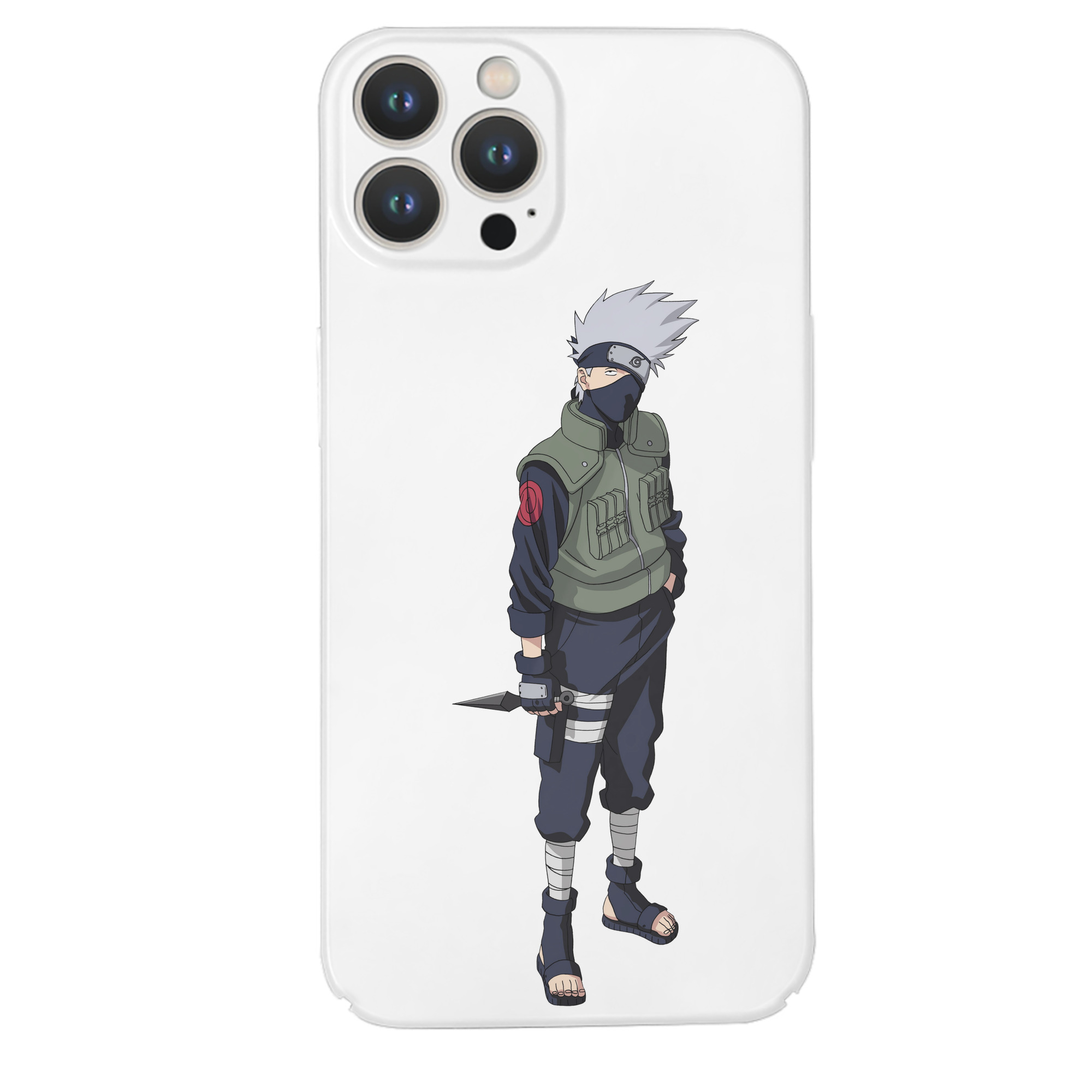 （画像用） NARUTO -ナルト- はたけ カカシ Hatake Kakashi 【iPhone 14シリーズ対応】ハードケース